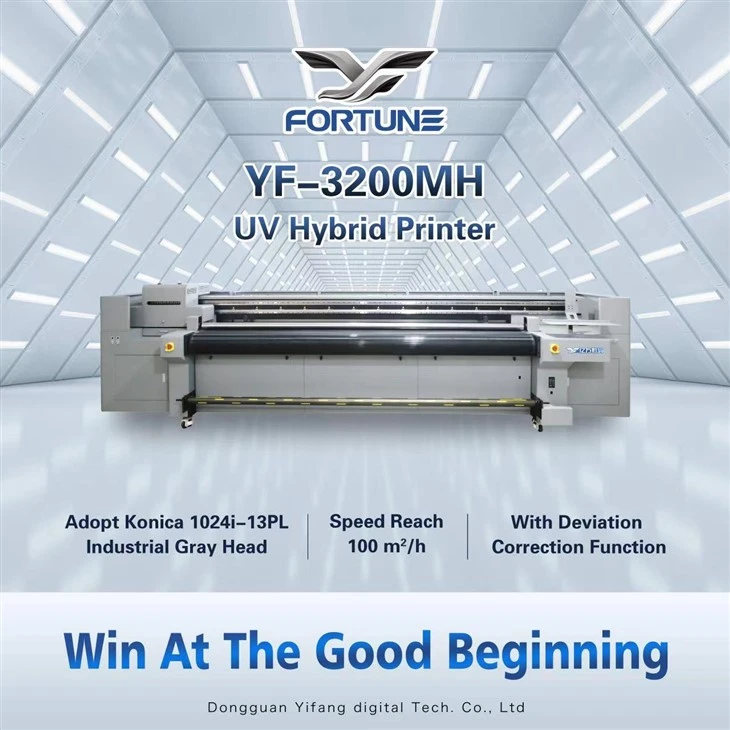 Yf -3200 MH máy in lai UV